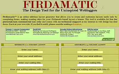 საიტის შაბლონების გენერატორები - Firdamatic საიტის შაბლონების გენერატორები - Firdamatic