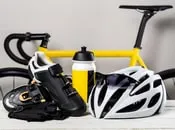 ველოსიპედის, აქსესუარები, ნაწილები, ჩაფხუტი, ხელთათამანები, ველოკომპიუტერი, 