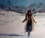 ტარიელ ჭანტურია - თოვლიანი საღამო