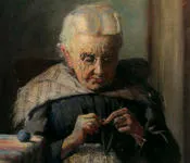 ალექსანდრე აბაშელი - ბებიას