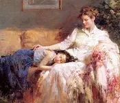 მიხეილ ქვლივიძე - დედა