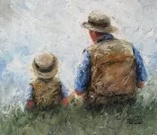 ნიკო გომელაური - მამას