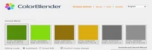 ფერებთან მუშაობის ონლაინ-სერვისები - Color Blender