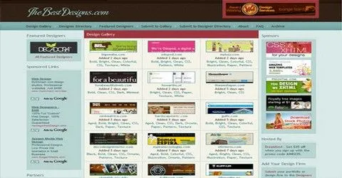 ვებ-დიზაინის საუკეთესო გალერეა - The Best Designs