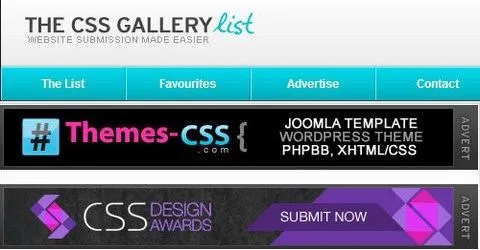 ვებ-დიზაინის საუკეთესო გალერეა - Thecssgallerylist