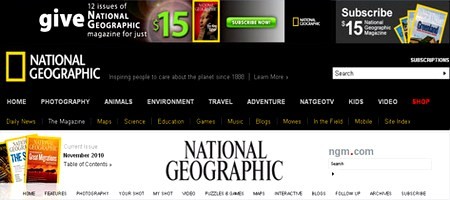 ონლაინ რუქები და ატლასები - Nationalgeographic