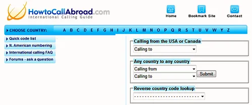 საერთაშორისო სატელეფონო კოდები - Howtocallabroad საერთაშორისო სატელეფონო კოდები - Howtocallabroad