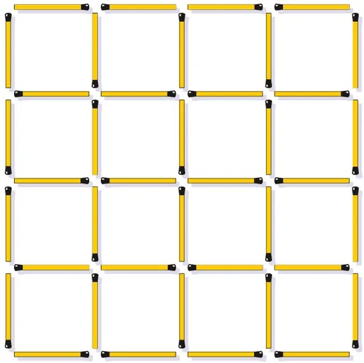 თავსატეხები ასანთის ღერებით - 2