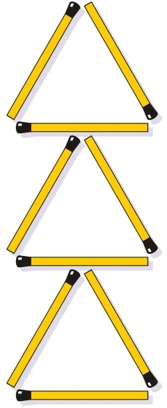 თავსატეხები ასანთის ღერებით - 4