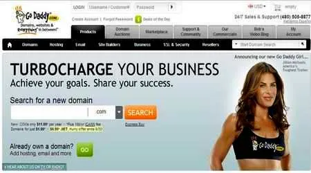 დომენზე და ჰოსტინგზე ინფორმაციის დადგენა - godaddy.com დომენზე და ჰოსტინგზე ინფორმაციის დადგენა - godaddy.com